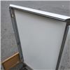 Image 4 : 5 FT TALL SPRING LOADED SIGN HOLDER AND CHALK BOARD DISPLAY