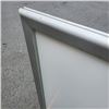 Image 6 : 5 FT TALL SPRING LOADED SIGN HOLDER AND CHALK BOARD DISPLAY