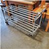 Image 1 : ROLLING TWO TIER RACK WITH HANDLE