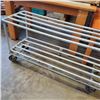 Image 2 : ROLLING TWO TIER RACK WITH HANDLE