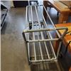 Image 4 : ROLLING TWO TIER RACK WITH HANDLE