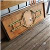 Image 5 : 3 WOODEN FOLDING MARKET TABLES