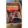 Image 2 : BOX OF ELECTRIC GRILL, SWISS SERVING TRAY AND MORE