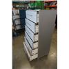 Image 4 : GREY 6 DRAWER CHEST OF DRAWERS