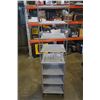 Image 2 : 70 INCH TALL ORGANIZER SHELF WITH FABRIC SHELVES