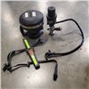 Image 1 : STAINLESS 440 SCUBA KNIFE WITH SHEATH, KEGERATOR PUMP WITH SPOUT AND COLEMAN PROPANE HEATER