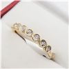Image 2 : NEW 10KT YELLOW GOLD DIAMOND RING SIZE 6.75 W/ APPRAISAL $1000