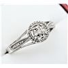 Image 2 : NEW STERLING SILVER DIAMOND RING SIZE 6.75 W/ APPRAISAL $655