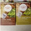 Image 4 : 96 KEURIG PODS BIG 5 BUCKET LIST SINGLE SERVE COFFEE CUPS - 48 COPA DARK AND 48 COPA DECAF