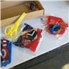 Image 4 : 2 NEW MARVEL AVENGER DOLL SETS, IRONMAN, CAPTAIN AMERICA, SPIDERMAN, HULK, THOR