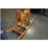 Image 2 : WOOD ROCKING HORSE