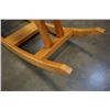 Image 5 : WOOD ROCKING HORSE