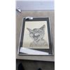 Image 1 : ORIGINAL CAT DRAWING - SIGNED SMITH