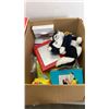 Image 3 : 2 BOXES OF KIDS TOYS, STAR WARS EPISODE 1 MONOPOLY WITH ALL FIGURES, SHOES AND MOVIES