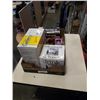 Image 1 : BOX OF VINTAGE DRINK CHILLER, TOPLIGHT SET AND MORE