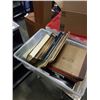 Image 2 : 2 TOTES AND BOX OF RECORDS