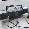 Image 4 : EMERSON  BATTERY CHARGING STATION, PORTABLE TELEVISION AND AKAI PJ-R25 STEREO
