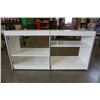 Image 2 : WHITE SHELF 26 INCHES TALL 51 WIDE