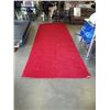 Image 1 : 15 X 6 FOOT RED AREA CARPET