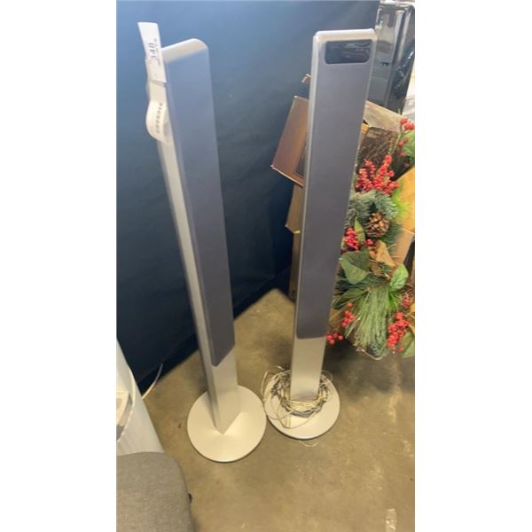 2 SONY FLOOR SPEAKERS