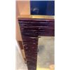 Image 2 : GREG COPELAND RATTAN FRAMED MIRROR