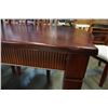 Image 8 : MODERN SOMERTON DINING TABLE WITH LEAF AND 6 CHAIRS