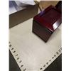 Image 8 : NEW JORDAN MARK JEWELRY BOX AND BOX OF HANDLES, KNOBS, METAL ACCENT PIECES