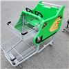Image 1 : SHOPPING CART WITH 2 SEATS