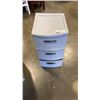 Image 2 : TWO 3 DRAWER ORGANIZERS WITH CONTENTS