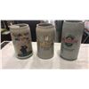 Image 1 : 3 LARGE GERMAN BEER STEINS
