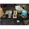 Image 1 : LOT OF BIRKS CRYSTAL BOWL, HUMMEL CLOCK, ROYAL AYNSLEY FLORAL AND MORE