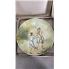 Image 5 : 4 HANDPAINTED 1970 COLLECTOR PLATES
