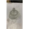 Image 10 : 4 CRYSTAL DISHES - FOOTED DISH, BASKET, LIDDED DISH