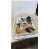 Image 1 : TRAY OF HENCKELS AND OTHER KNIVES