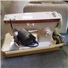 Image 1 : Vintage Singer 247 sewing machine with case and foot pedal