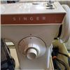 Image 2 : Vintage Singer 247 sewing machine with case and foot pedal