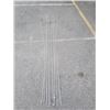 Image 1 : 8 PIECES THREADED ROD - SEVEN 10 FOOT LONG, ONE 13 FOOT LONG