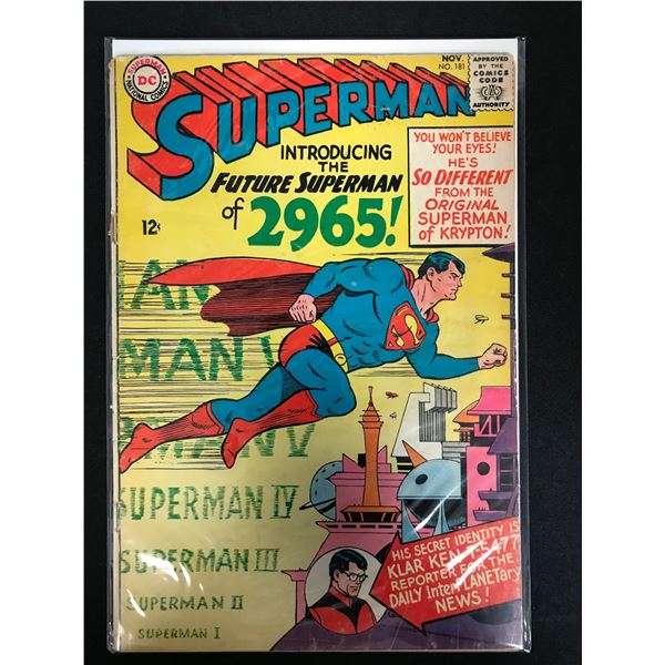 SUPERMAN #181 (DC COMICS)