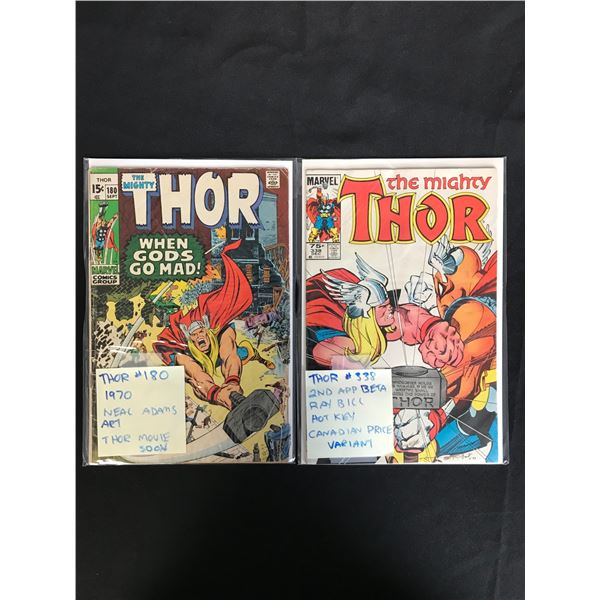 THE MIGHTY THOR #180/ #338 (MARVEL COMICS)