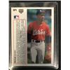 Image 2 : 1991 Upper Deck Baseball #SP1 Michael Jordan Rookie Card