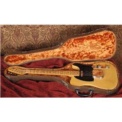 1951 Fender Telecaster (black guard) with  Nocaster features 