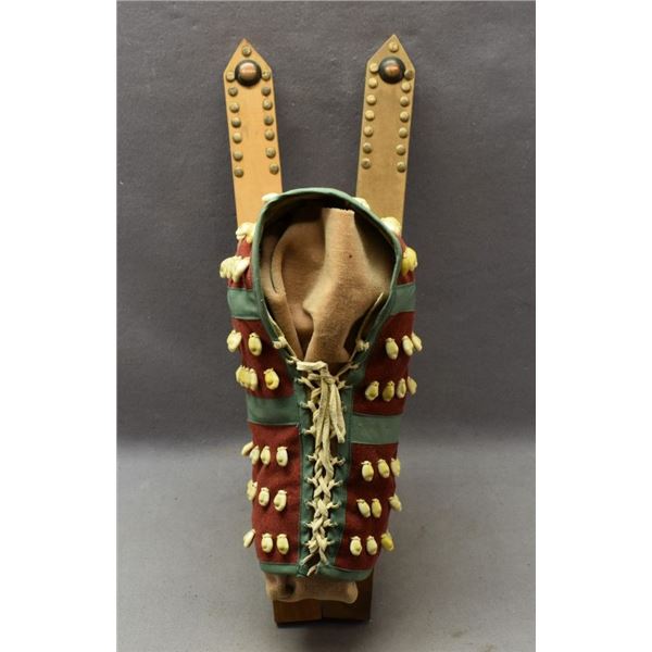 ARAPAHOE INDIAN DOLL CRADLE BOARD