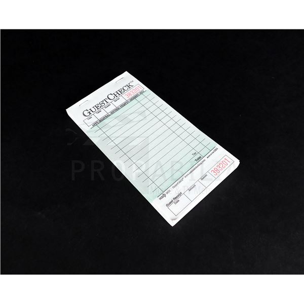 Agent Carter (ABC Studios, 2015-2016) - Diner Guest Check (0570)