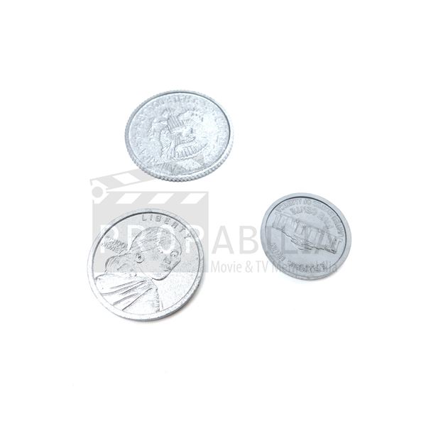 Agent Carter (ABC Studios, 2015-2016) - Set of Three Coin Props (0676)