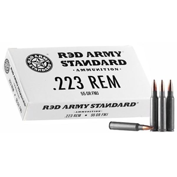 RED ARMY STD WHITE 223 - 120 Rds