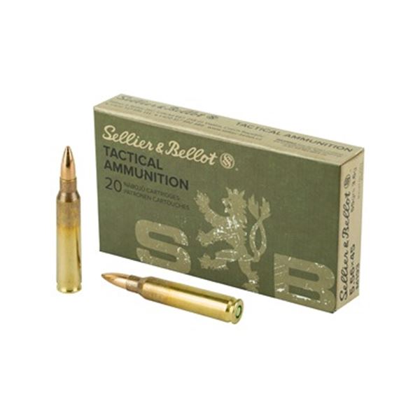 S& B 556NATO 55GR FMJ - 20 rds