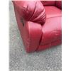Image 2 : Red leather recliners some cat damage