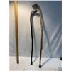 Image 1 : Two walking sticks or canes