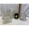 Image 1 : Decanters, crystal items etc