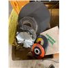Image 1 : Blades and grinding wheels etc